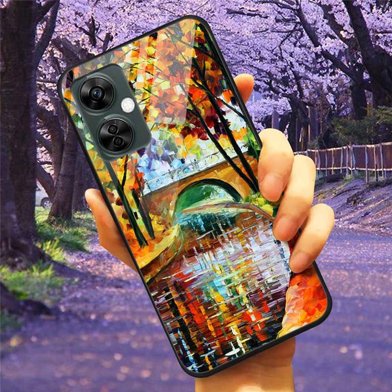 For OnePlus Nord CE 3 Lite 5G Case Tempered Glass Hard Cover Soft Bumper for One Plus Nord CE3 Lite N30 Phone Shell Capa CE3Lite