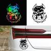 G029 14.4X19CM Car interior stickers Car stickers bulldog car stickers vinyl decal stickers auto parts waterproof sunscreen