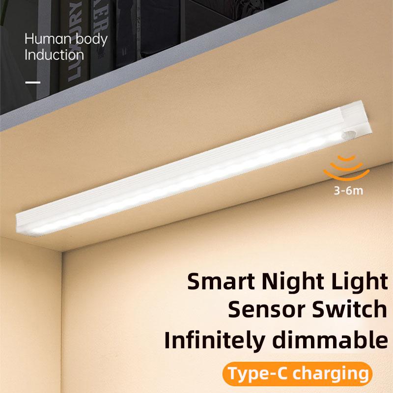 Wireless LED Night Lights Motion Sensor Lights Closet Kitchen Night Lights Bedroom Detector Light Cabinet Staircase Backlit Back Up Lights 1