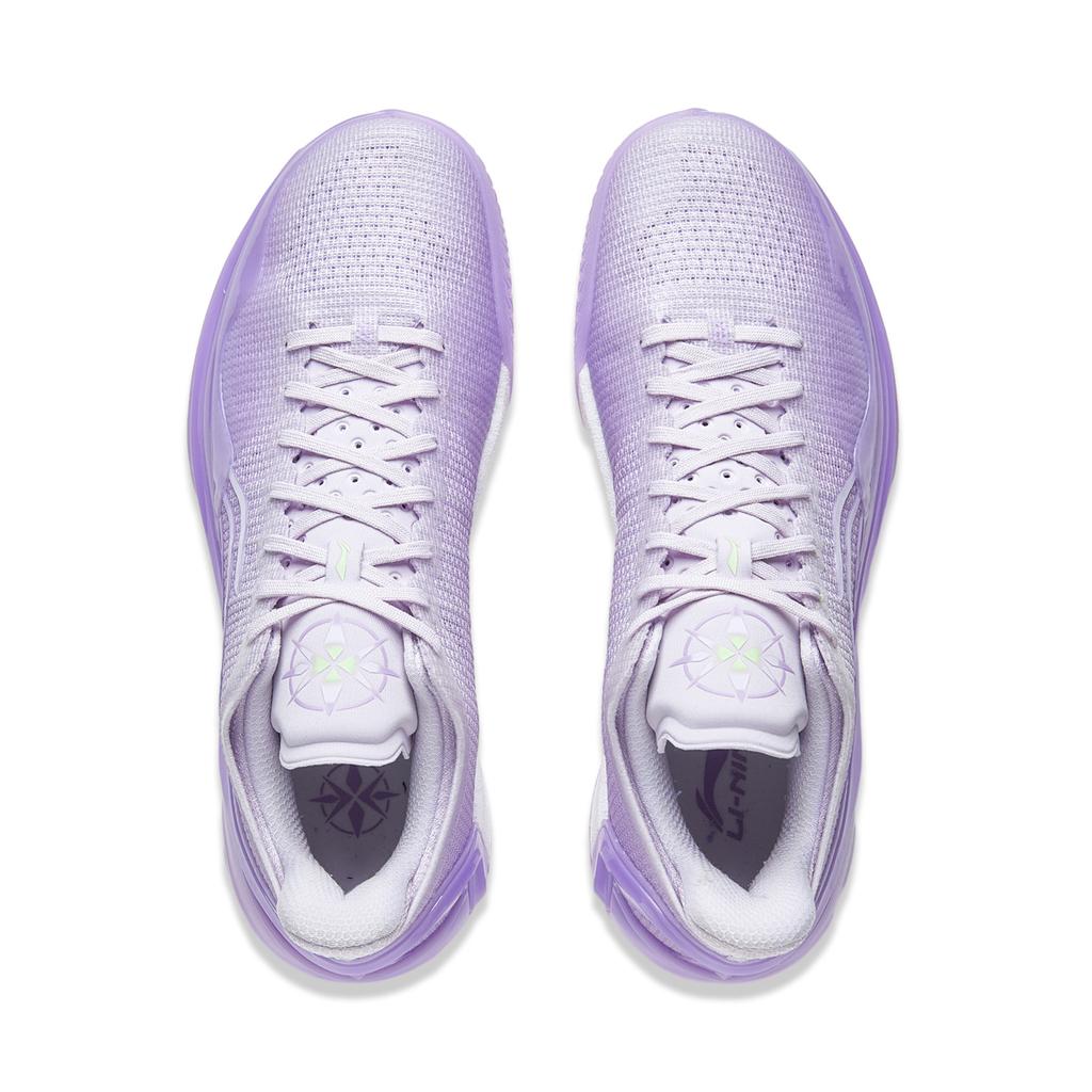 Li-Ning Liren 4 V2 Low Violet Men Sneakers Purple Violet-Purple Green ABAU037-2