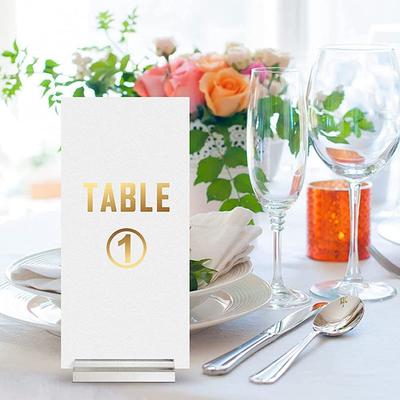Supplies Picture Cards Display Stand Desktop Decoration Place Card Acrylic Sign Holder Table Numbers Holder Clamps Stand