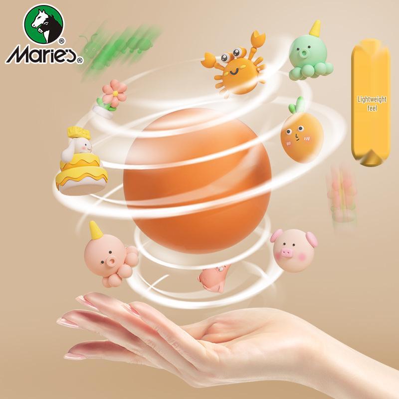 Mali Brand 36-Color Non-Toxic Space Clay for Kids - Super Light and Ideal for Kindergarten Activities