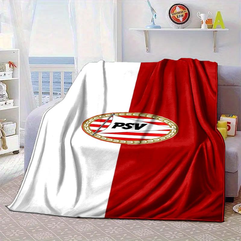 Psv Eindhoven Redesign Tragbare Decke/Weiche Decke Bettwäsche Decke Geeignet für Reisen Camping Wohnzimmer Büros Sofas Fan Geschenke
