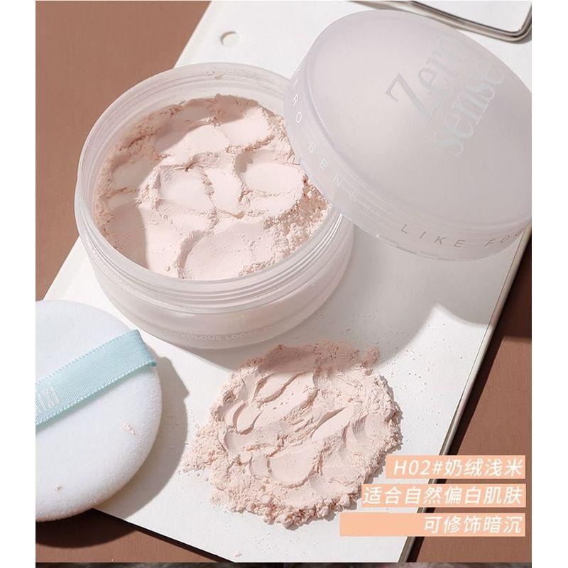 xixi - Zero Sence Like Fog Frivolous Loose Powder - 3 Shades