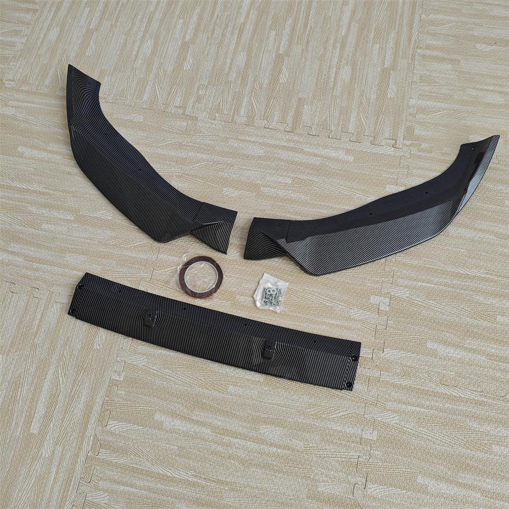 Front Bumper Splitter Lip Spoiler Diffuser Guard Body Kits For BMW X3 G01 X4 G02 IX3 G08 20d 30i 30d M40i M40d M-Sport 2022-2024