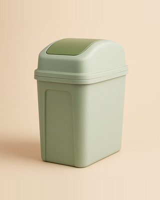 Domácí odpadkový koš s víkem Zahuštěný typ lisu Otočný kryt Velkokapacitní Kuchyň Hotel Koupelna Kancelářský odpadkový koš