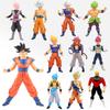 17-18CM Anime Dragon Ball Z Süper Saiyan Son Goku Broly Vegeta Anime Aksiyon Figürü Model Hediyeler Çocuklar İçin Koleksiyonluk Figürler