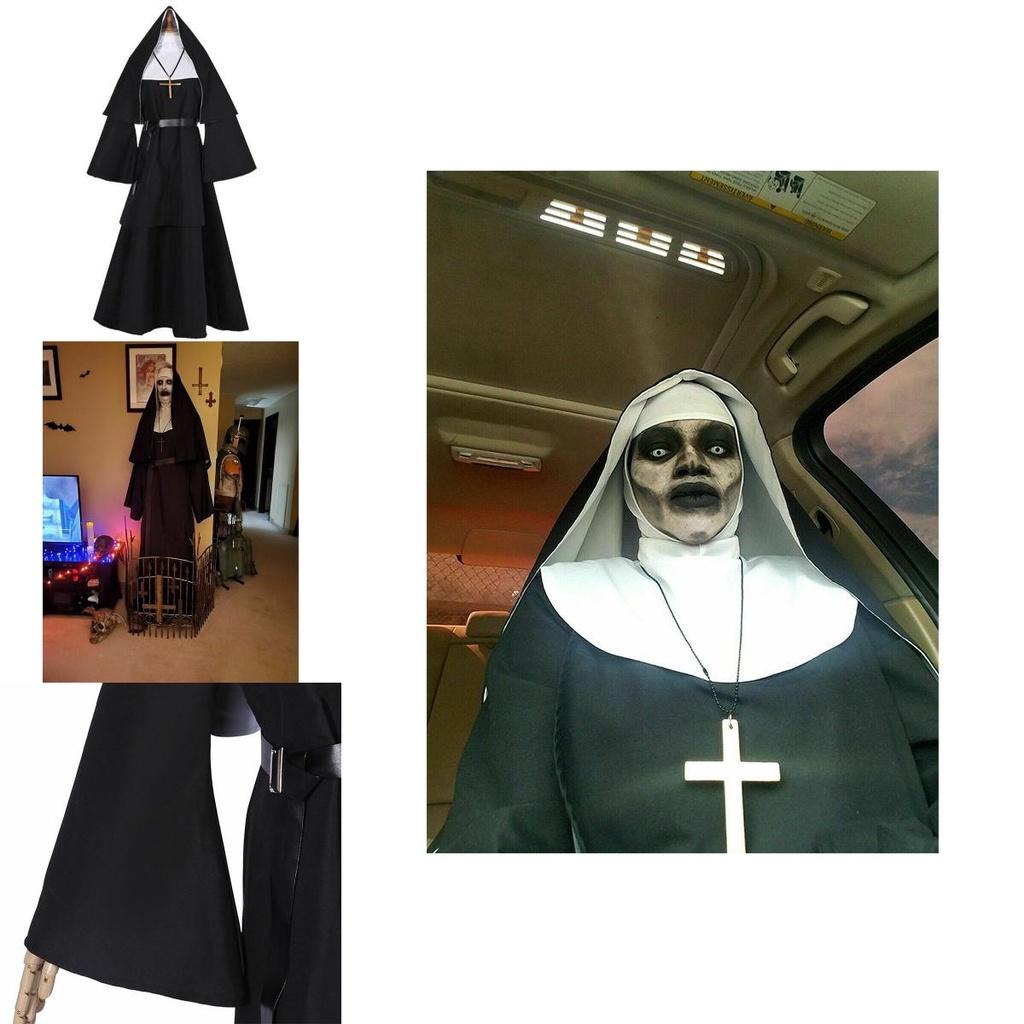 Dark And Mysterious Nun Valak Costume From The Conjuring 2 Perfect For Halloween Festivities