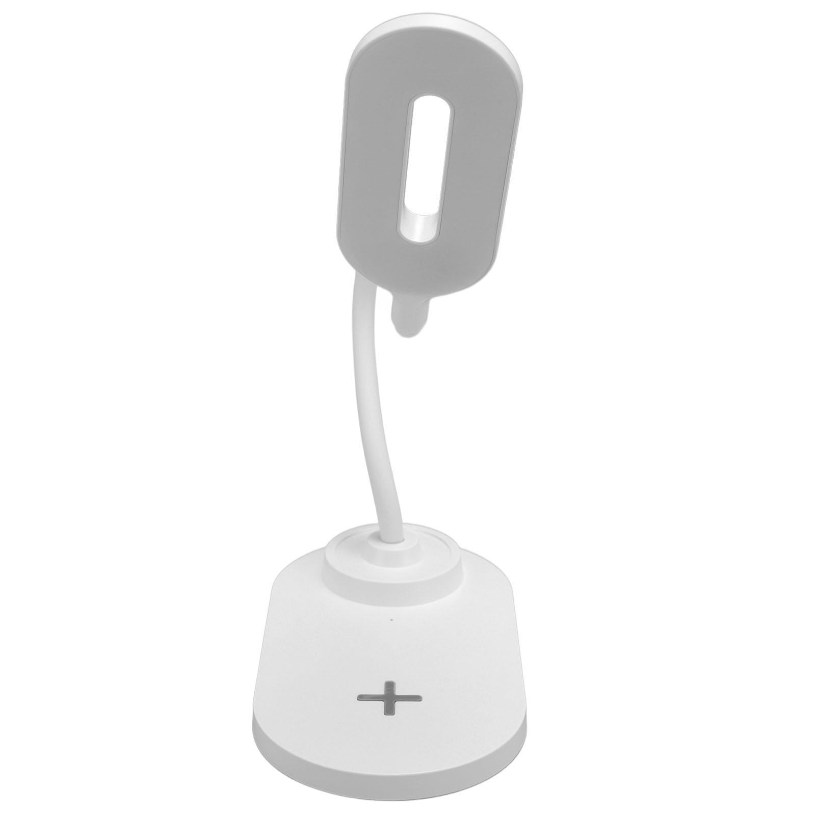 

LED Desk Lamp with Wireless r Flexible Gooseneck Touch Control 3 Brightness Table Lamp for