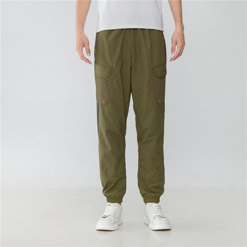 adidas Knitted Sweatpants Men's Army Green H65368