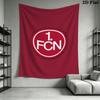 Kaiserslautern Wall Tapestry Aesthetic Wall Hanging Printed Fabric Blanket Decorative Tapestries for Bedroom Living Room Home Decor