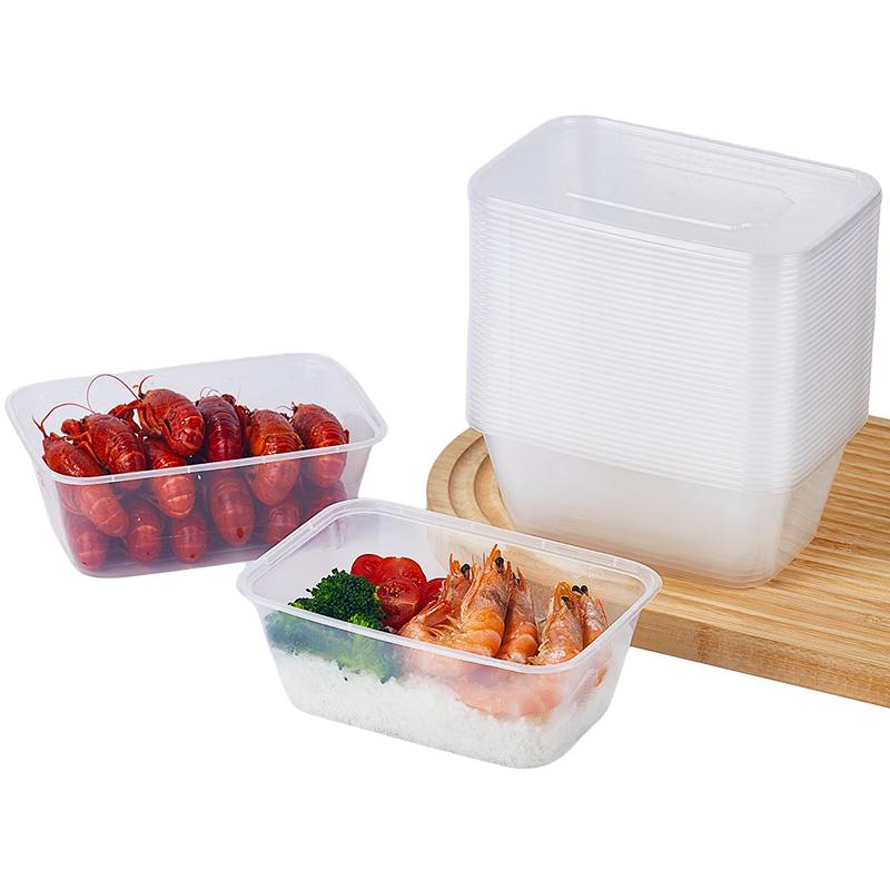 Uao Einweg-Lebensmittelbehälter mit Deckeln