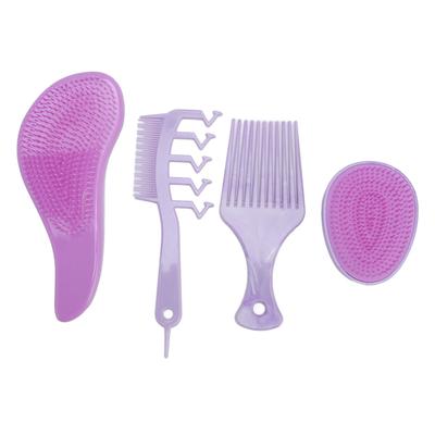 Egg Shape Detangling Brush Z Shape Styling Lift Comb Hair Brush Styling Comb Set for All Hair Types
