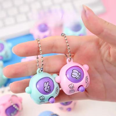 10/20Pcs Funny Guessing Egg Kids Birthday Party Favors Gift for Guests Mini Keychain Rock Paper Scissors Game Pinata Filler Toys