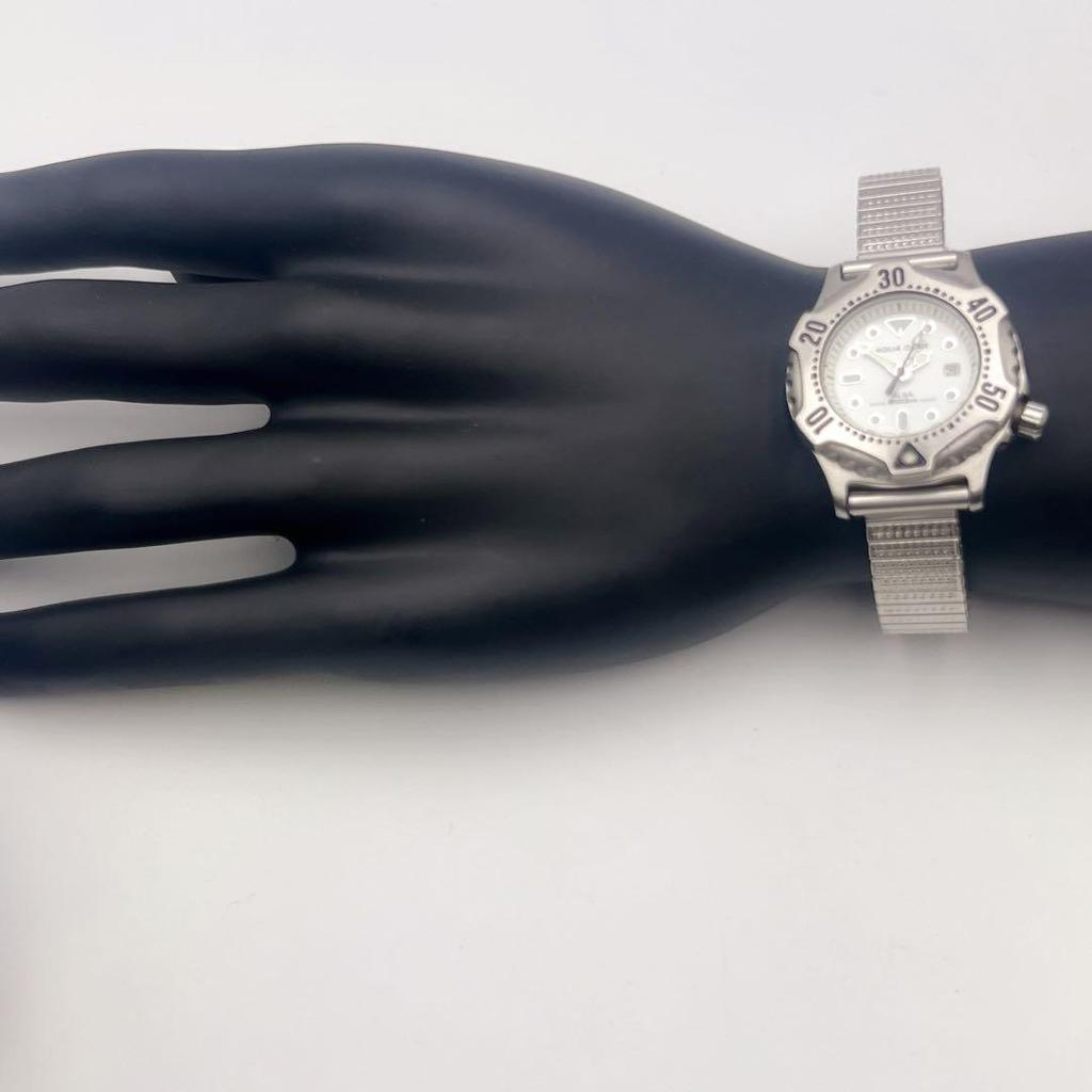 Used [Rare/working item] SEIKO ALBA AQUA GEAR 200m waterproof wristwatch
