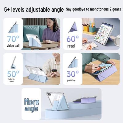 iPad Air 11th Gen Protective Case 2025 with Pen Slot for 7/6/5 Tablet Pro, Mini 10.2