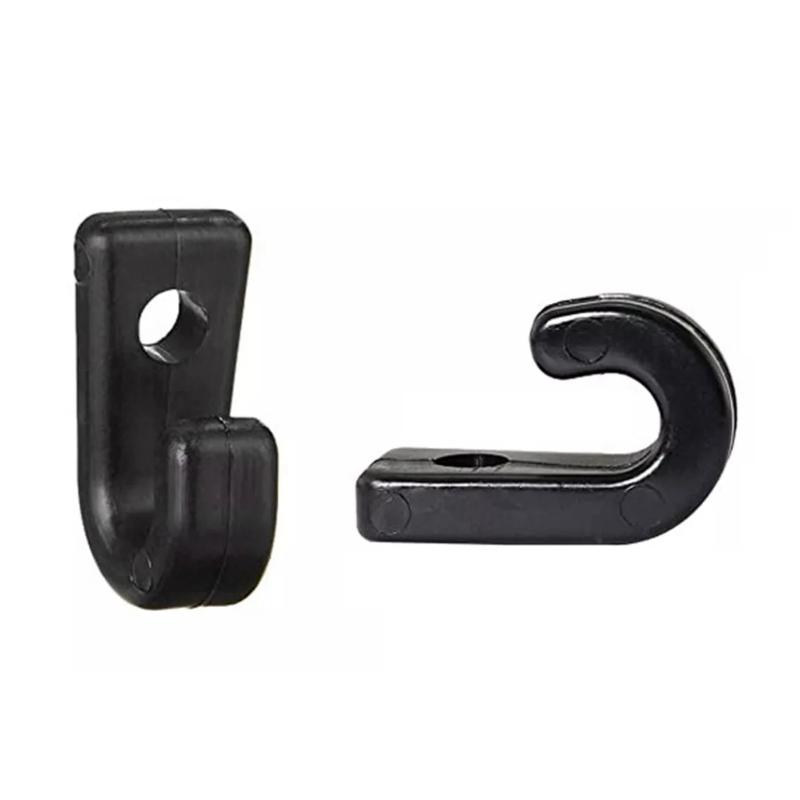 50Pcs Kayak Lashing J Hook Bungee Cord Hook Safety Kayak J Shaped Hook Tie Down Hook Kayak Accessories Enduring