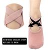 Non Slip Yoga Socks For Women With Straps Ballet Barre Dance Pilates Workout Anti Skid Grip