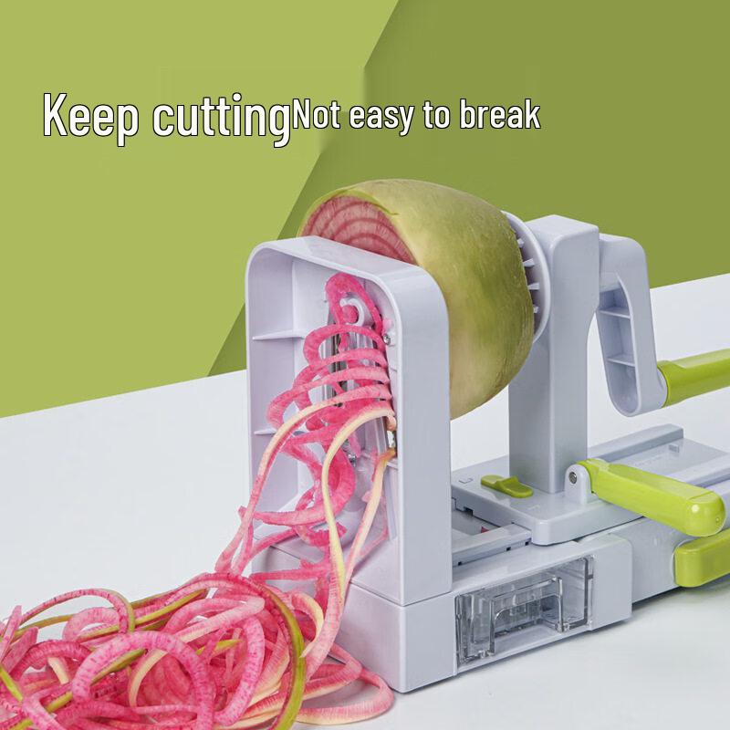 Hand-Cranked Ultra-Long Vegetable Shredder
