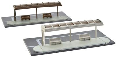 TOMYTEC Landschaftszubehör Bushaltestelle A5 Diorama-Zubehör 335092 007-5