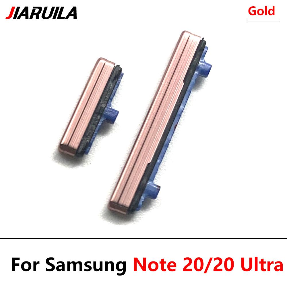 NEW Replacement Power Button + Volume Side Button Repair Parts For Samsung Note 10 Lite / Note 20 Ultra / S7 Plus SM T970