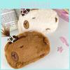 Capybara Pen Plush Pouch Student Cutes Cartoon Animal Storage Bags Supplies