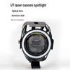 U7 LED Motorcycle Spotlight with Angel Eye & Strobe Functions