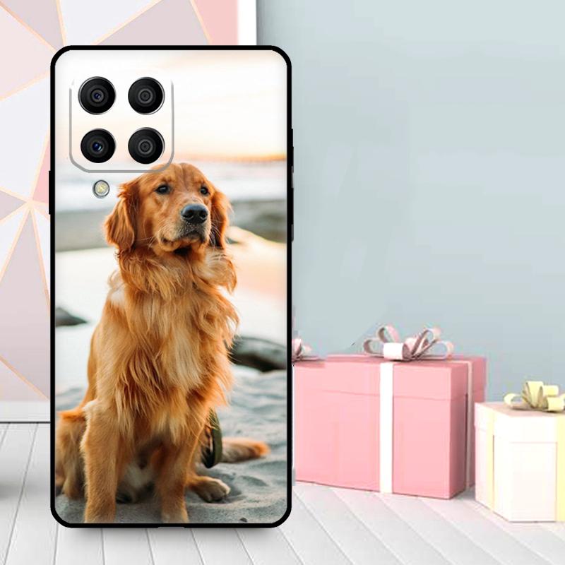 Golden Retriever Hundehülle Für Samsung Galaxy M16 M31 M21 M13 M33 M53 M15 M35 M55 M36 M56 M12 M32 M52 M14 M34 M54