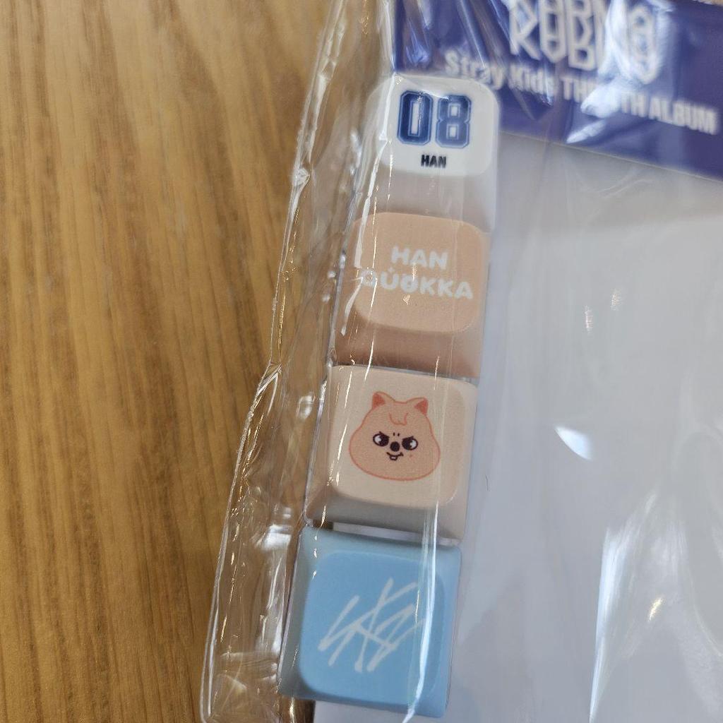 [USED] Han Quokka Stray Kids KARMA Pop-Up Keycap Key Ring