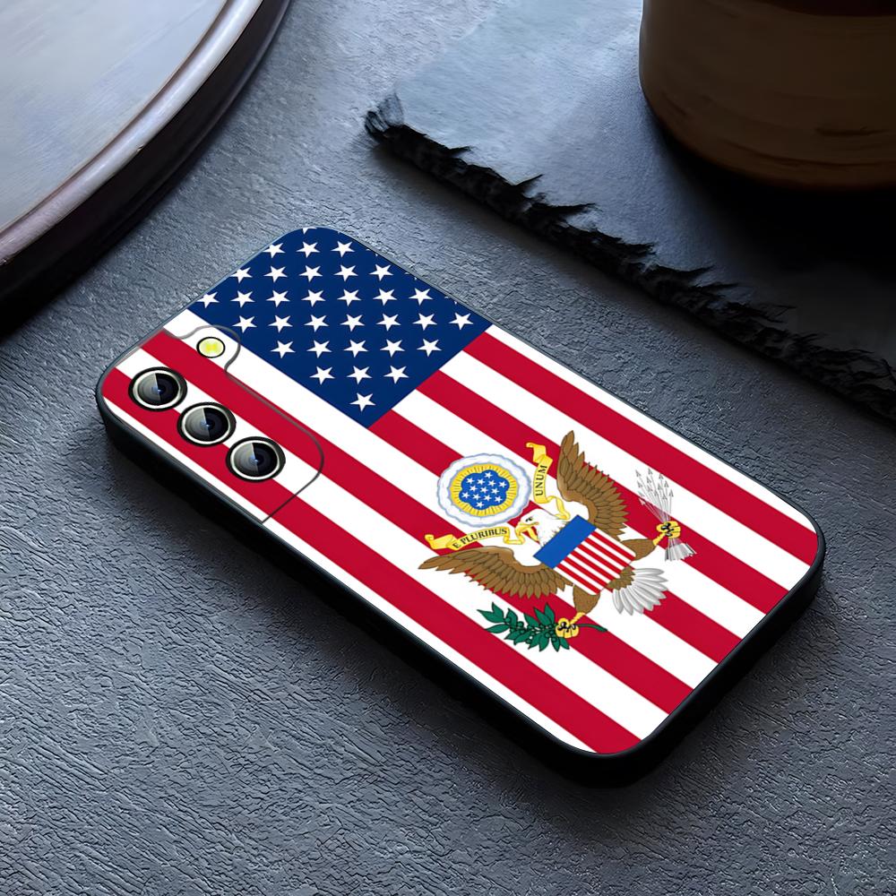 Algerian USA Passport Phone Case For Samsung Galaxy S26 S24 S23 S22 S25 S21 S20 Ultra Fe Plus A54 A24 A55 A53 Coque