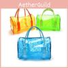 Stylish Waterproof Outdoor Swimming Bag Trendy Fitness Toiletry Bag Perfect Jelly Beach Storage