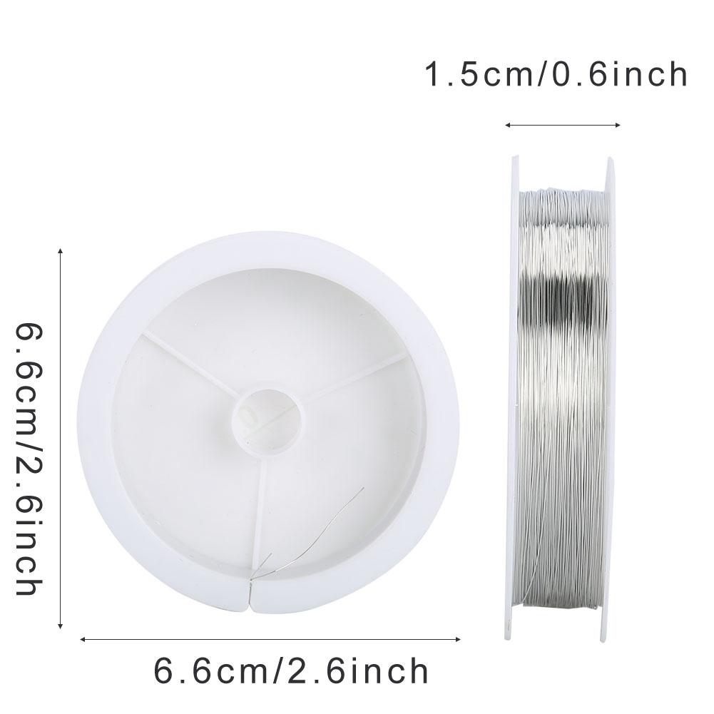 Beads String Jewelry Accessories Nail Art Manicure Metal Copper Wire Thread(Gold)