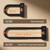 Deli U-Shaped Glass Door Smart Lock