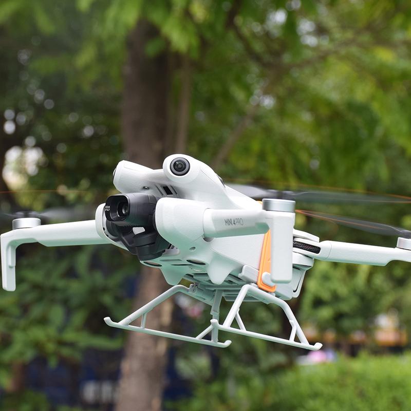 

Landing Gear for DJI Mini 4 Pro Expanded Increased Bracket Prevent Lens Scraping Drone Accessories сірий колір