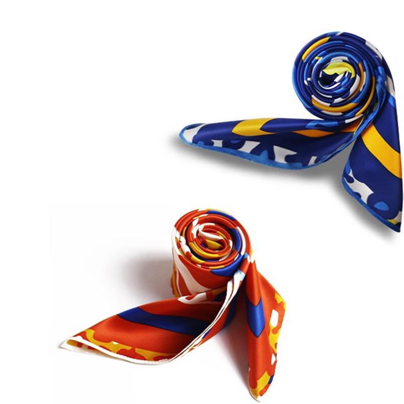 

Шарф из искусственного шелка Аврора 70x70cm