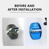 4PCS Car Door Lock Cover Stainless Steel Protection Accessories For Lexus UX250h RX450h RX300 GX470 CT200h RX400h NX300h RX350