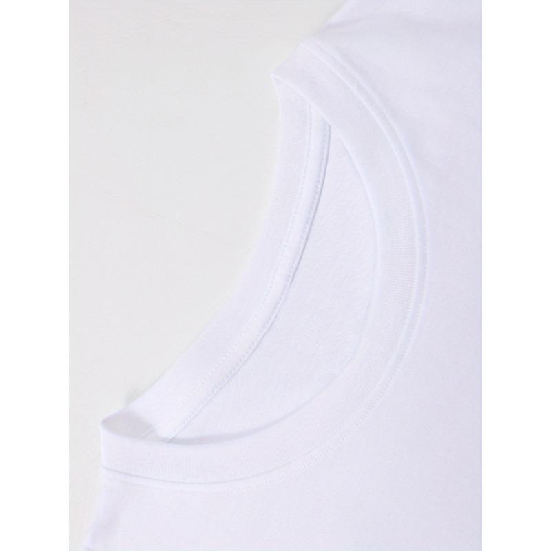 European sizes Centered "trendy fashion pattern print, men's round neck short sleeved T-shirt, simple and fashionable T-shirt