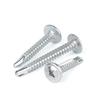 DIAIEN Galvanized Carbon Steel Phillips Flat Head Self-Drilling Screws