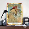 Art Nouveau  Carriage Dealers Poster Customized Wall Art Vintage Metal Signs Retro Tin Plaque for Man Cave Room Decor Men Home
