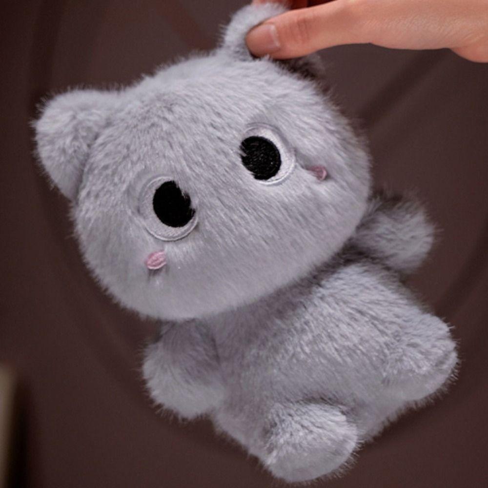 Siamese Kitten Orange Cat Plush Doll Lazy Heterochromatic Cat Doll  Boys Girls