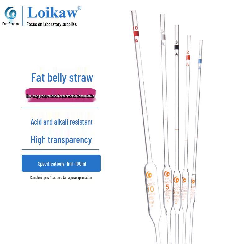 Leigu Glass Volumetric Pipettes 3ml