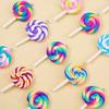 5/10/20pcs Colorful Candy Pendant Polymer Clay Candy Candy Pendant Mobile Strap Key Bag Decoration DIY Jewelry Making