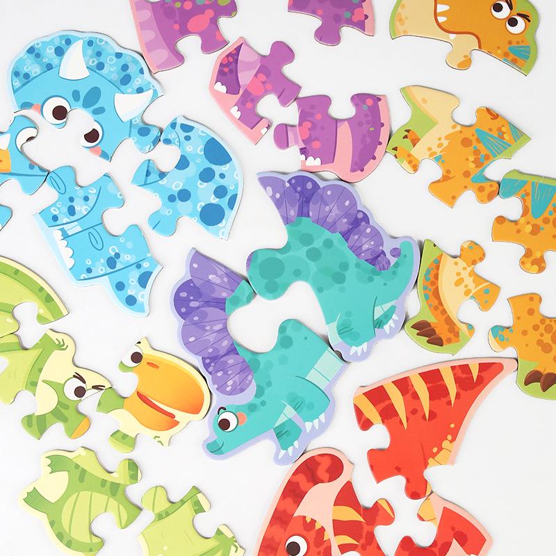 Animal Transport Puzzle: 6-in-1 Educational Toy Gift for Kids