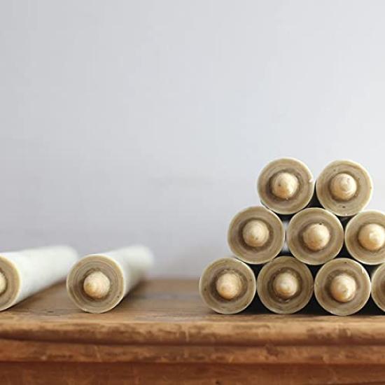 Daiyo Japanese Candles, Wax Candles, 10 Momme, Pack of 8