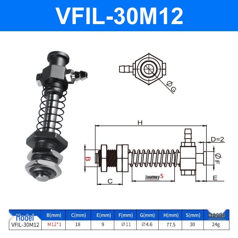 Leidun VFIL1EINS High-Precision Robotic Arm Vacuum Suction Cup Base Accessory