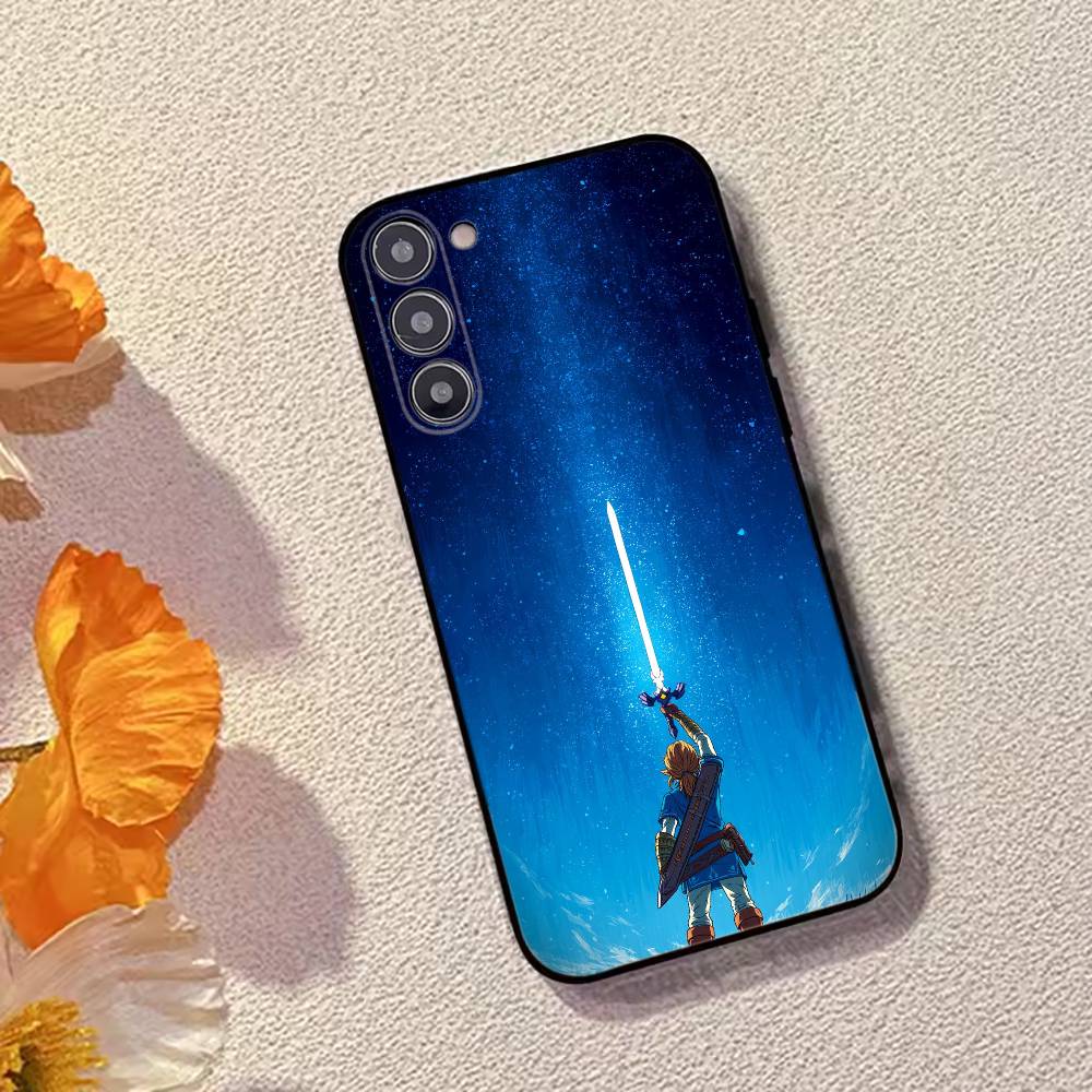 Game Z-Zelda L-Link Phone Case For Samsung Galaxy A73,A72,A71,A70,A53,A52,A51,Soft Silicone Black Cover