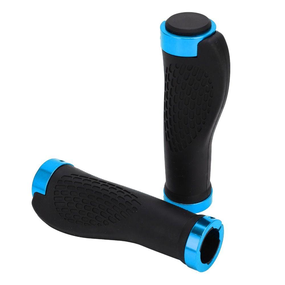 1Pair Widen Holding Surface Scooter Handle Bar Grip Anti-Slip Bike Handlebar Grips  Downhill Cycling