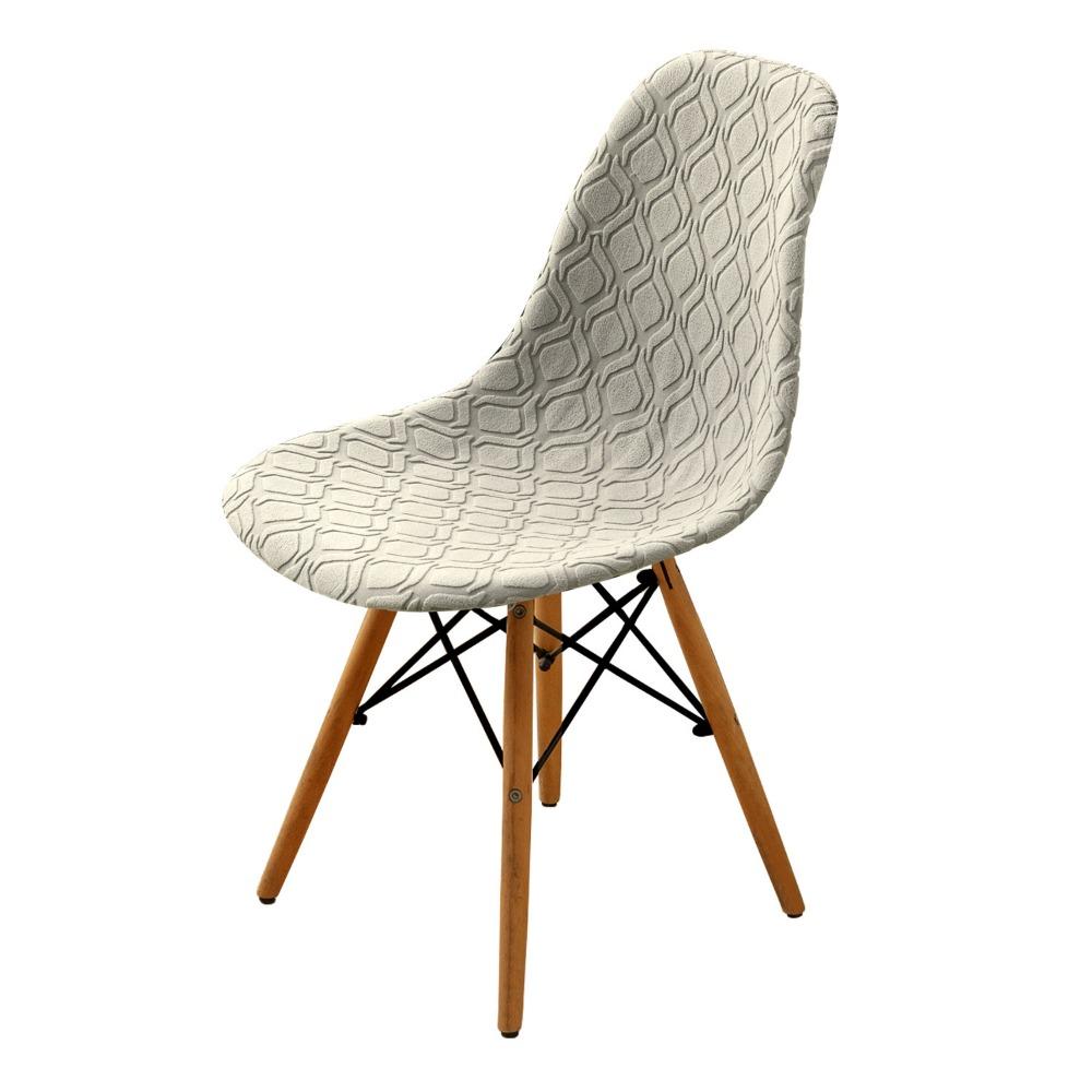 

Jacquard Eames Shell Chair Cover Universal Fit for Dining Table Chairs All Seasons Home Use 1pc