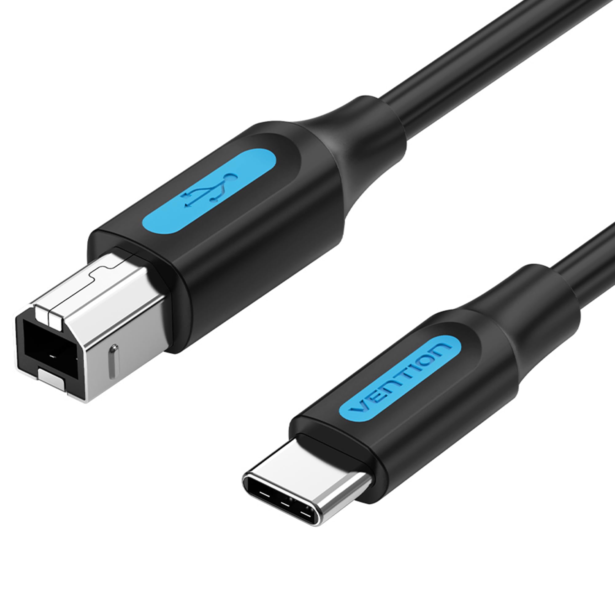 

VENTION Кабель USB A папа - B папа Черный ПВХ Тип 2.0 (10м) чёрный