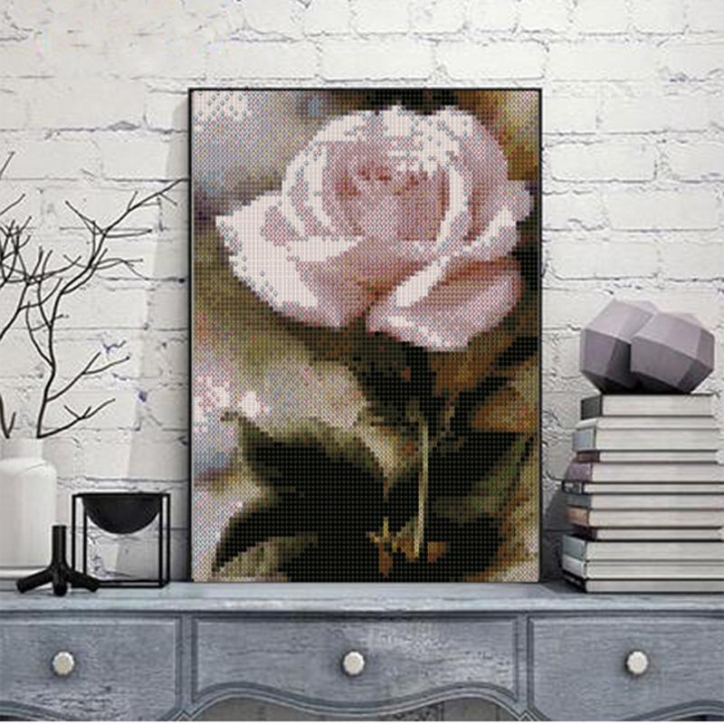 Buy Full 5D DIY Diamond Embroidery Full Drill Cross Crafts Stitch Kit ...